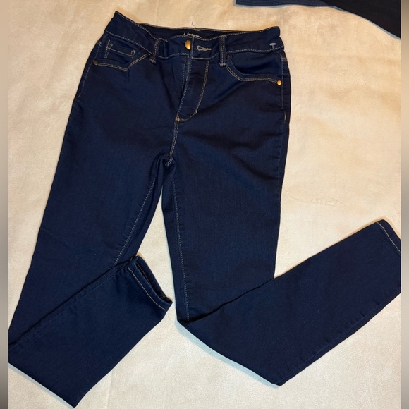 d. jeans Women's Dark Blue Skinny Jeans - Picture 1 of 3